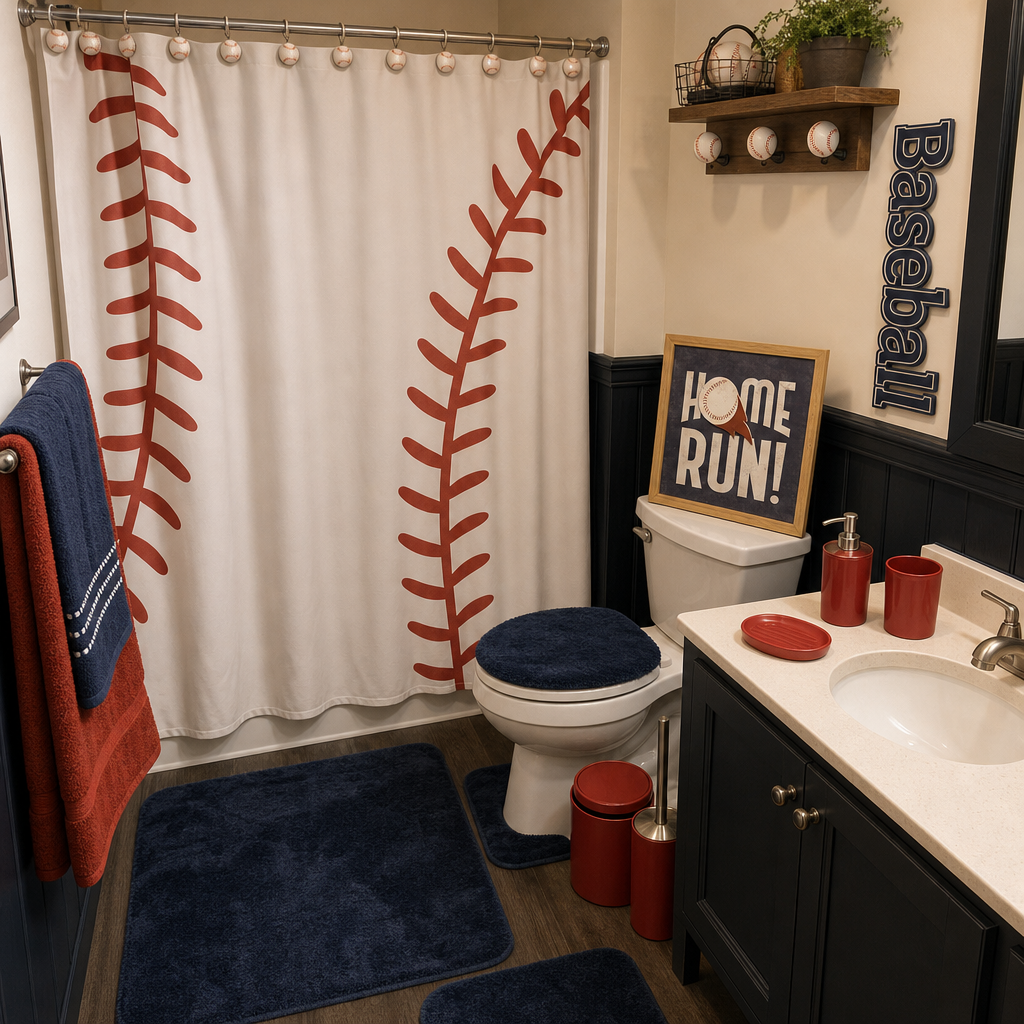 Baseball-Red, White and Blue Set - Image 1