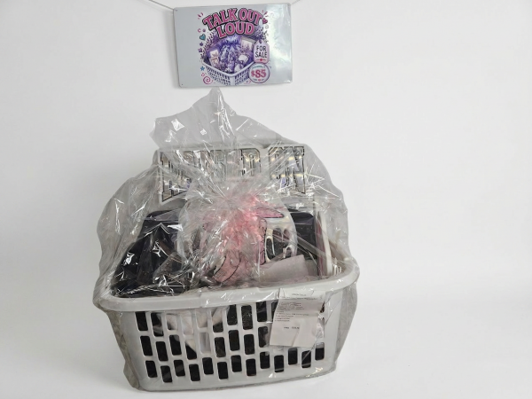 Black, White and Pink Country Girl-Bath Set