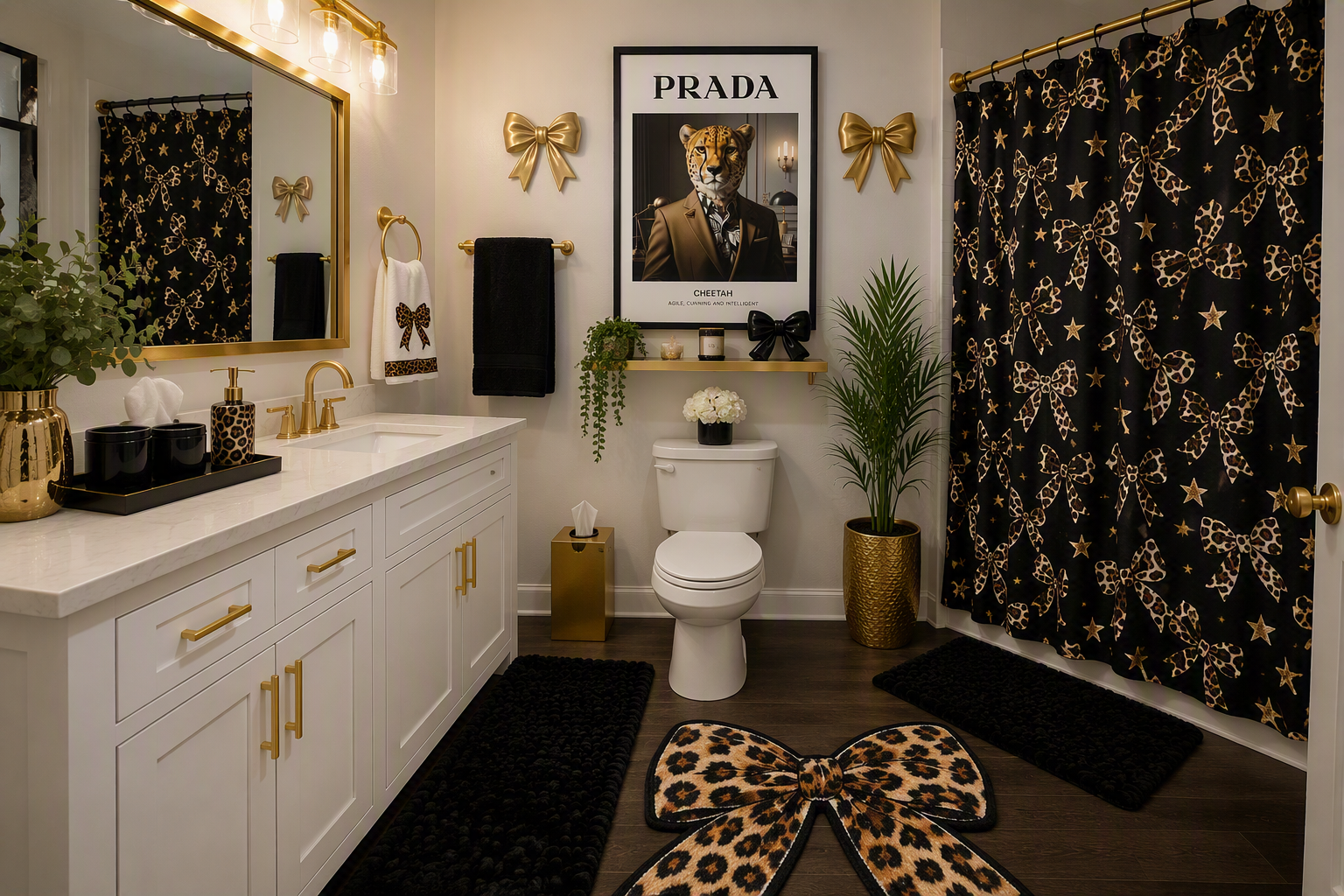 Cheetah-Parada Bathroom - Image 1
