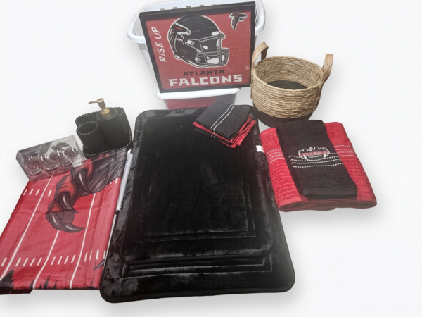 Atlanta Falcon Bathroom