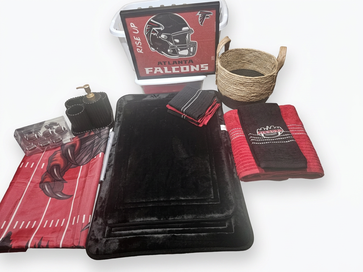 Atlanta Falcon Bathroom - Image 3